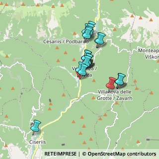 Mappa Torrente Mea, 33010 Lusevera UD, Italia (1.4087)