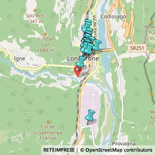 Mappa Via Colli Di Pirago, 32013 Longarone BL, Italia (0.766)