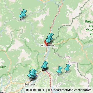 Mappa Via Colli Di Pirago, 32013 Longarone BL, Italia (9.694)