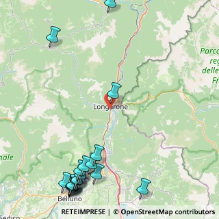 Mappa Via Colli Di Pirago, 32013 Longarone BL, Italia (12.728)