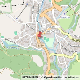 Mappa Via Passo Rolle, 72, 38054 Siror, Trento (Trentino-Alto Adige)