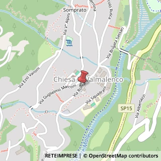 Mappa Via Roma, 91, 23023 Chiesa in Valmalenco, Sondrio (Lombardia)