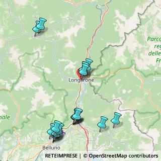 Mappa Via Arduino Polla, 32013 Longarone BL, Italia (9.8375)