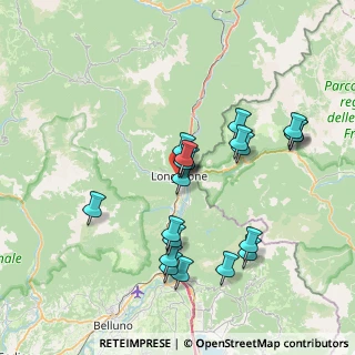 Mappa Via Arduino Polla, 32013 Longarone BL, Italia (7.0865)