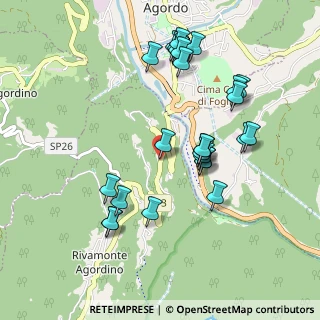 Mappa Località Roste, 32020 Rivamonte Agordino BL, Italia (0.99643)