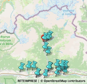 Mappa Via Roma, 23023 Chiesa In Valmalenco SO, Italia (9.5755)