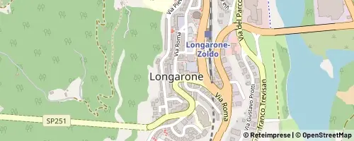 Mappa Longarone