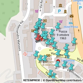 Mappa Piazza Martiri della Libertà, 32013 Longarone BL, Italia (0.04643)