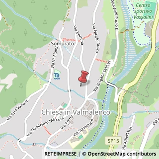Mappa Via Bernina, 11/C, 23023 Chiesa in Valmalenco, Sondrio (Lombardia)
