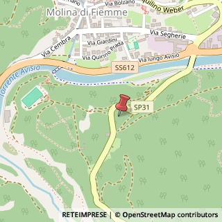 Mappa P.31 PIAZZOL, 5, 38030 Castello-Molina di Fiemme, Trento (Trentino-Alto Adige)