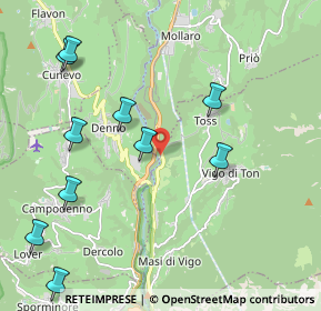 Mappa SP 73, 38010 Denno TN, Italia (2.51182)