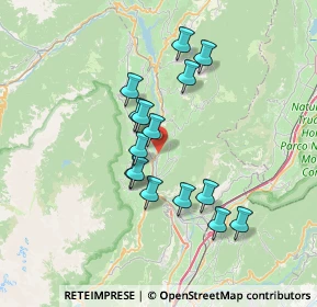 Mappa SP 73, 38010 Denno TN, Italia (5.88467)