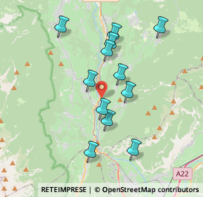 Mappa SP 73, 38010 Denno TN, Italia (3.38667)