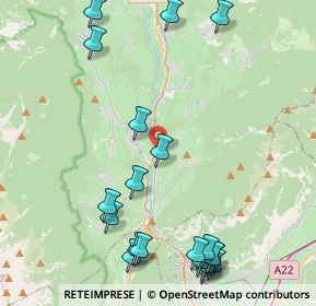 Mappa SP 73, 38010 Denno TN, Italia (5.3345)