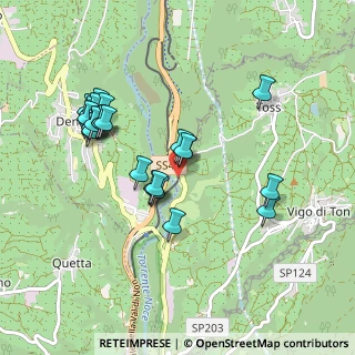 Mappa SP 73, 38010 Denno TN, Italia (0.91923)