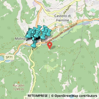 Mappa Molina, 38030 Castello-molina di Fiemme TN, Italia (0.78333)