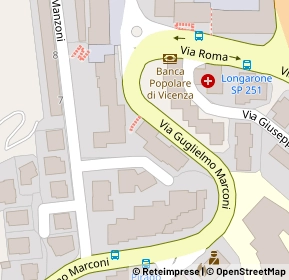 Mappa 32013 Longarone BL, Italia (0.07692)
