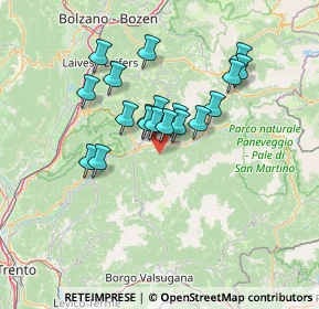 Mappa Loc. Doss dei Laresi, 38033 Cavalese TN, Italia (10.76947)