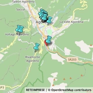 Mappa Frazione le Campe, 32020 La Valle Agordina BL, Italia (2.084)