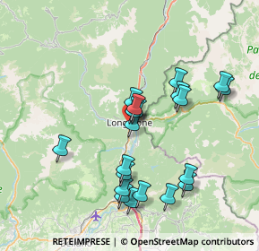 Mappa Via Pirago, 32013 Longarone BL, Italia (6.934)