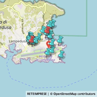 Mappa Villaggio Aeronautica, 92010 Lampedusa e Linosa AG, Italia (0.79615)