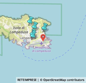 Mappa Villaggio Aeronautica, 92010 Lampedusa e Linosa AG, Italia (1.408)