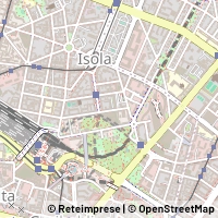 Mapa Milano