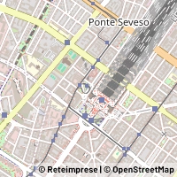 Mapa Milano