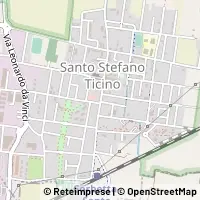 Map Santo Stefano Ticino