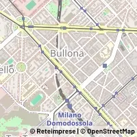 Mapa Milano