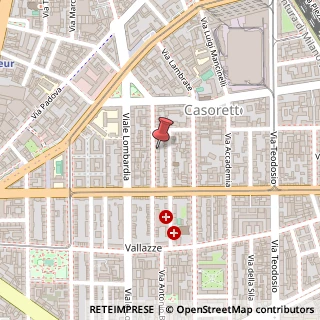 Mappa Via Alfredo Catalani, 46, 20131 Milano, Milano (Lombardia)