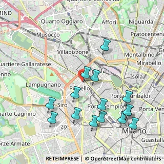 Mappa Viale Teodorico, 20159 Milano MI, Italia (2.24733)