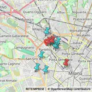 Mappa Via Telemaco Signorini, 20149 Milano MI, Italia (1.27)