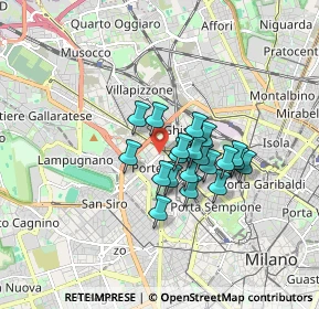 Mappa Viale Teodorico, 20159 Milano MI, Italia (1.1835)