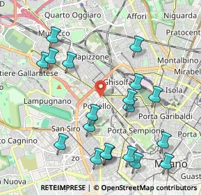 Mappa Viale Teodorico, 20159 Milano MI, Italia (2.29)