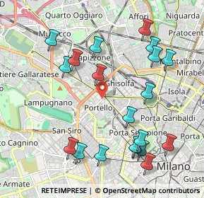 Mappa Viale Teodorico, 20159 Milano MI, Italia (2.284)