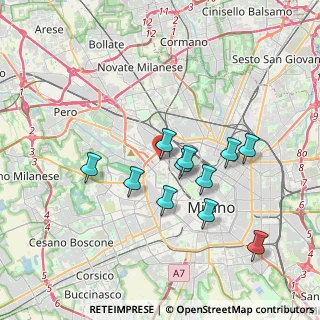 Mappa Via Telemaco Signorini, 20149 Milano MI, Italia (3.11364)