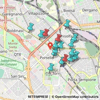 Mappa Viale Teodorico, 20159 Milano MI, Italia (0.787)