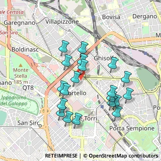 Mappa Via Telemaco Signorini, 20149 Milano MI, Italia (0.897)
