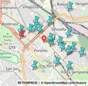 Mappa Via Telemaco Signorini, 20149 Milano MI, Italia (0.9925)