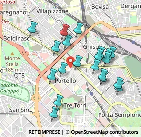 Mappa Via Telemaco Signorini, 20149 Milano MI, Italia (0.902)