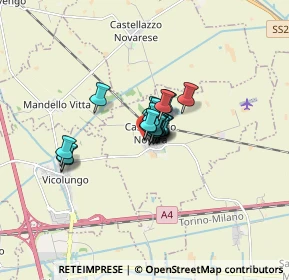 Mappa Via Cantalupo, 28060 Casaleggio Novara NO, Italia (0.7025)