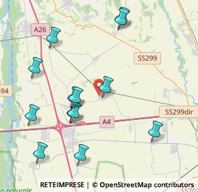 Mappa Via Cantalupo, 28060 Casaleggio Novara NO, Italia (4.39769)