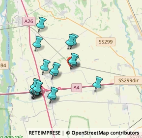 Mappa Via Cantalupo, 28060 Casaleggio Novara NO, Italia (3.785)