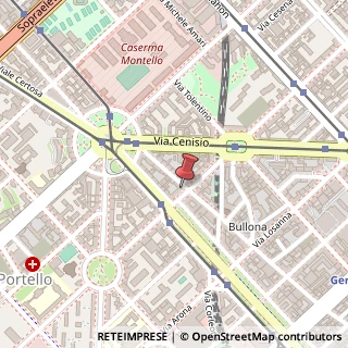 Mappa Via Ezio Biondi, 1, 20154 Milano, Milano (Lombardia)