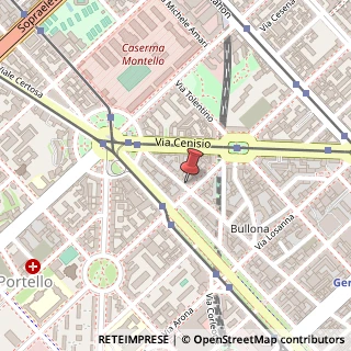 Mappa Via Piero della Francesca, 74, 20154 Milano, Milano (Lombardia)