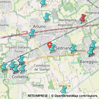 Mappa Piazza Italia, 20010 Vittuone MI, Italia (3.14882)