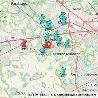 Mappa Via Magenta 3 Frazione San Pietro All`olmo, 20010 Cornaredo MI, Italia (3.31429)
