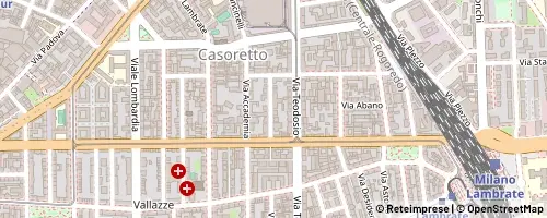 Mappa Milano