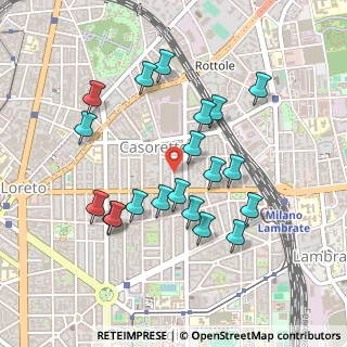 Mappa Via Padre Giovanni Battista Martini, 20131 Milano MI, Italia (0.449)